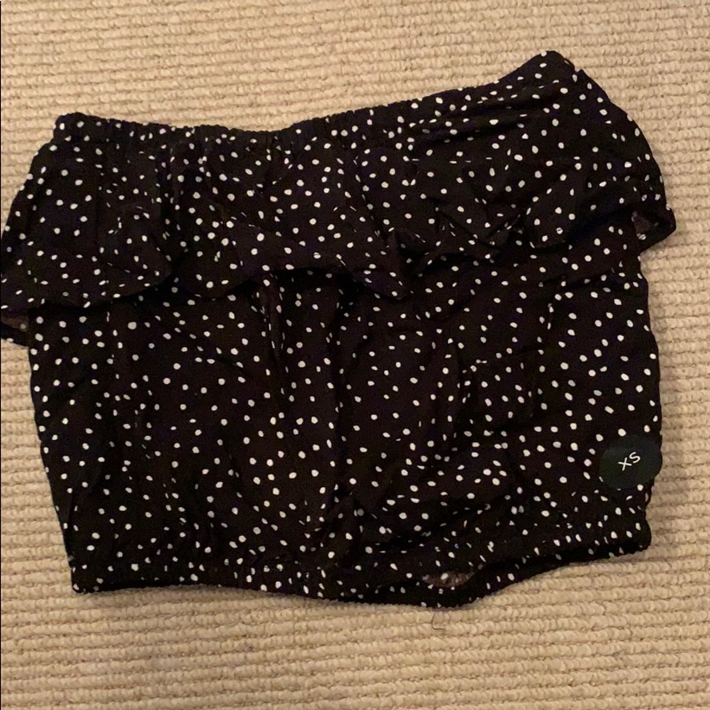 Polka dot tub top